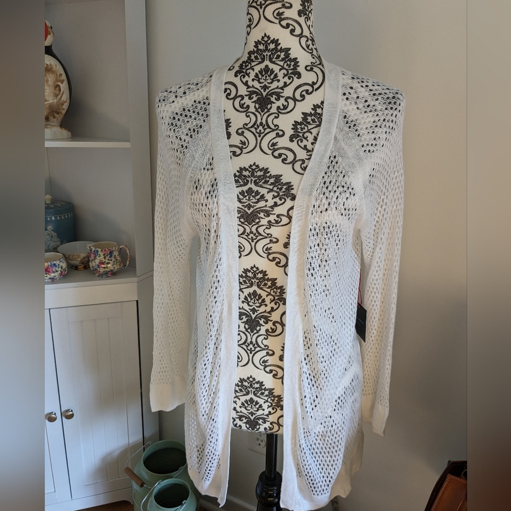 BUY 2 ITEMS GET 1 FREE - Cynthia Rowley NWT cardigan Sz L